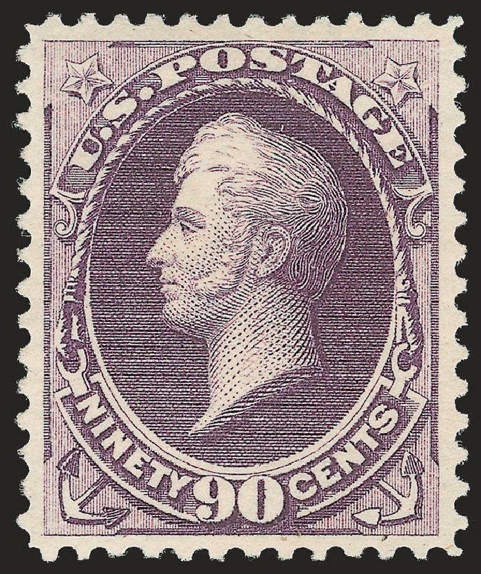 Cost of US Stamp Scott Cat. #218: 1883 90c Perry. Robert Siegel Auction Galleries, Apr 2009, Sale 972, Lot 3215