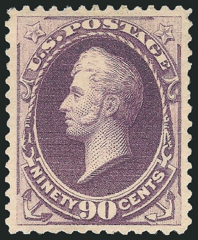 Value of US Stamps Scott 218 - 1883 90c Perry. Robert Siegel Auction Galleries, Dec 2014, Sale 1090, Lot 1372