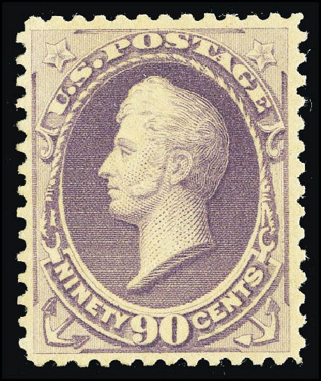 Prices of US Stamps Scott Catalogue #218: 1883 90c Perry. Matthew Bennett International, Sep 2012, Sale 346, Lot 736
