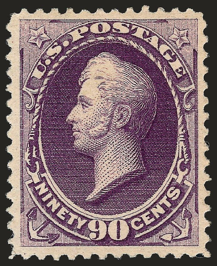 Price of US Stamps Scott # 218: 90c 1883 Perry. Robert Siegel Auction Galleries, Sep 2008, Sale 962, Lot 2476