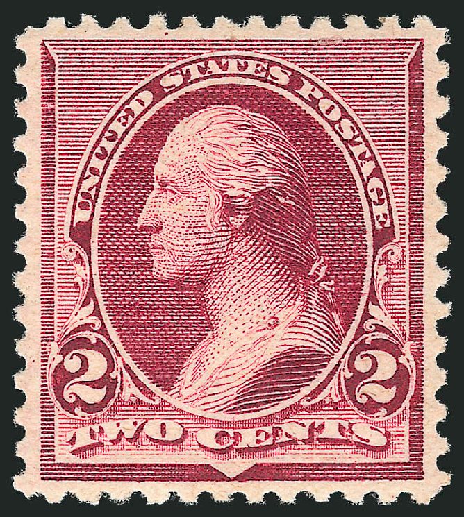 Values of US Stamps Scott Cat. 219D: 2c 1890 Washington. Robert Siegel Auction Galleries, Mar 2011, Sale 1007, Lot 2387