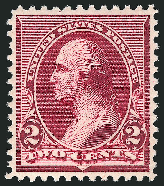 Value of US Stamp Scott Catalog #219D: 1890 2c Washington. Robert Siegel Auction Galleries, Mar 2011, Sale 1007, Lot 2388