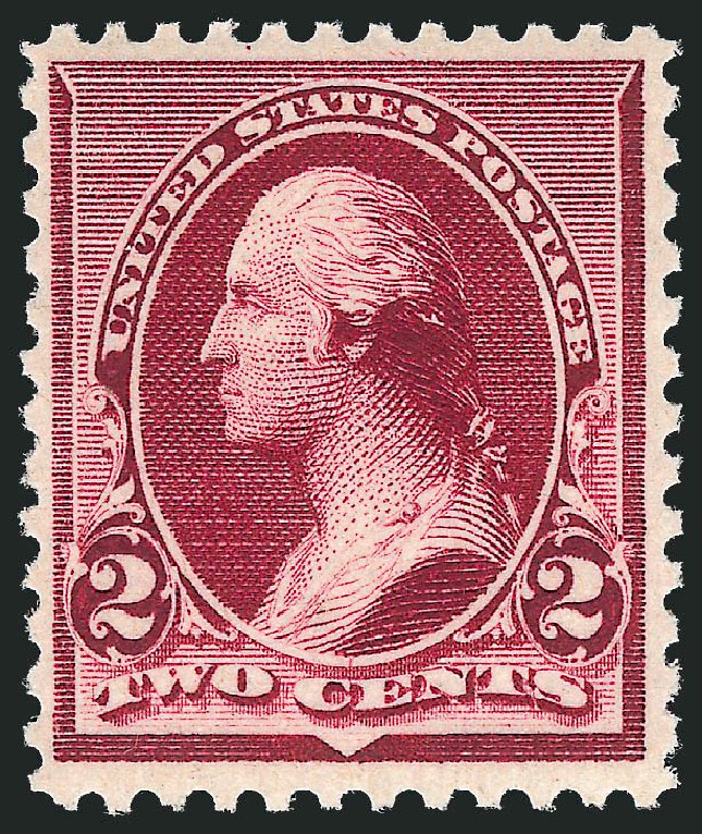 Prices of US Stamp Scott Cat. # 219D: 1890 2c Washington. Robert Siegel Auction Galleries, Dec 2011, Sale 1017, Lot 598
