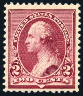 Cost of US Stamp Scott Catalogue # 219D: 2c 1890 Washington. Harmer-Schau Auction Galleries, Jun 2008, Sale 78, Lot 1399