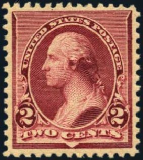 Cost of US Stamps Scott Cat. #219D: 2c 1890 Washington. Harmer-Schau Auction Galleries, Aug 2012, Sale 94, Lot 1280