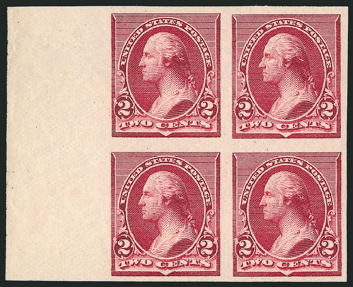 US Stamps Values Scott Catalogue # 219D - 1890 2c Washington. Robert Siegel Auction Galleries, Sep 2009, Sale 976, Lot 1641