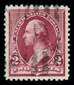 US Stamp Price Scott Cat. #219D - 2c 1890 Washington. Matthew Bennett International, Dec 2007, Sale 323, Lot 454