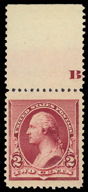 Values of US Stamp Scott #219D - 2c 1890 Washington. Daniel Kelleher Auctions, Jun 2012, Sale 630, Lot 1464