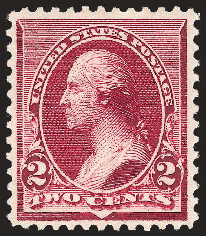 US Stamps Price Scott # 219D - 2c 1890 Washington. Robert Siegel Auction Galleries, Jun 2010, Sale 992, Lot 2274
