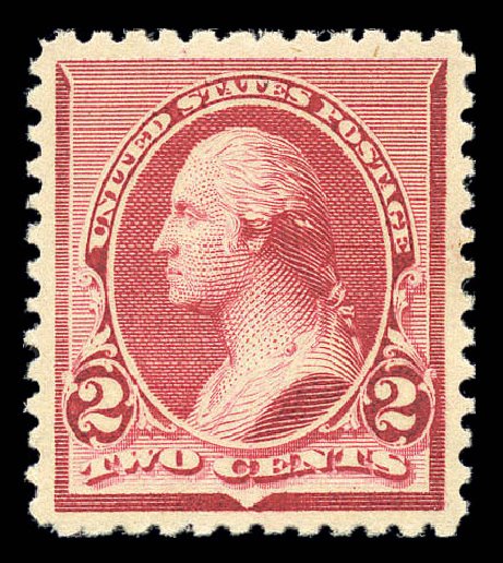 US Stamps Prices Scott Catalogue 219D - 2c 1890 Washington. Matthew Bennett International, Sep 2010, Sale 331, Lot 562