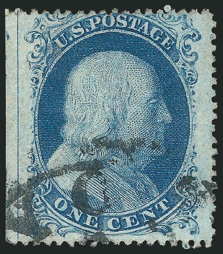 Value of US Stamps Scott # 22 - 1857 1c Franklin. Robert Siegel Auction Galleries, Mar 2011, Sale 1006, Lot 1417
