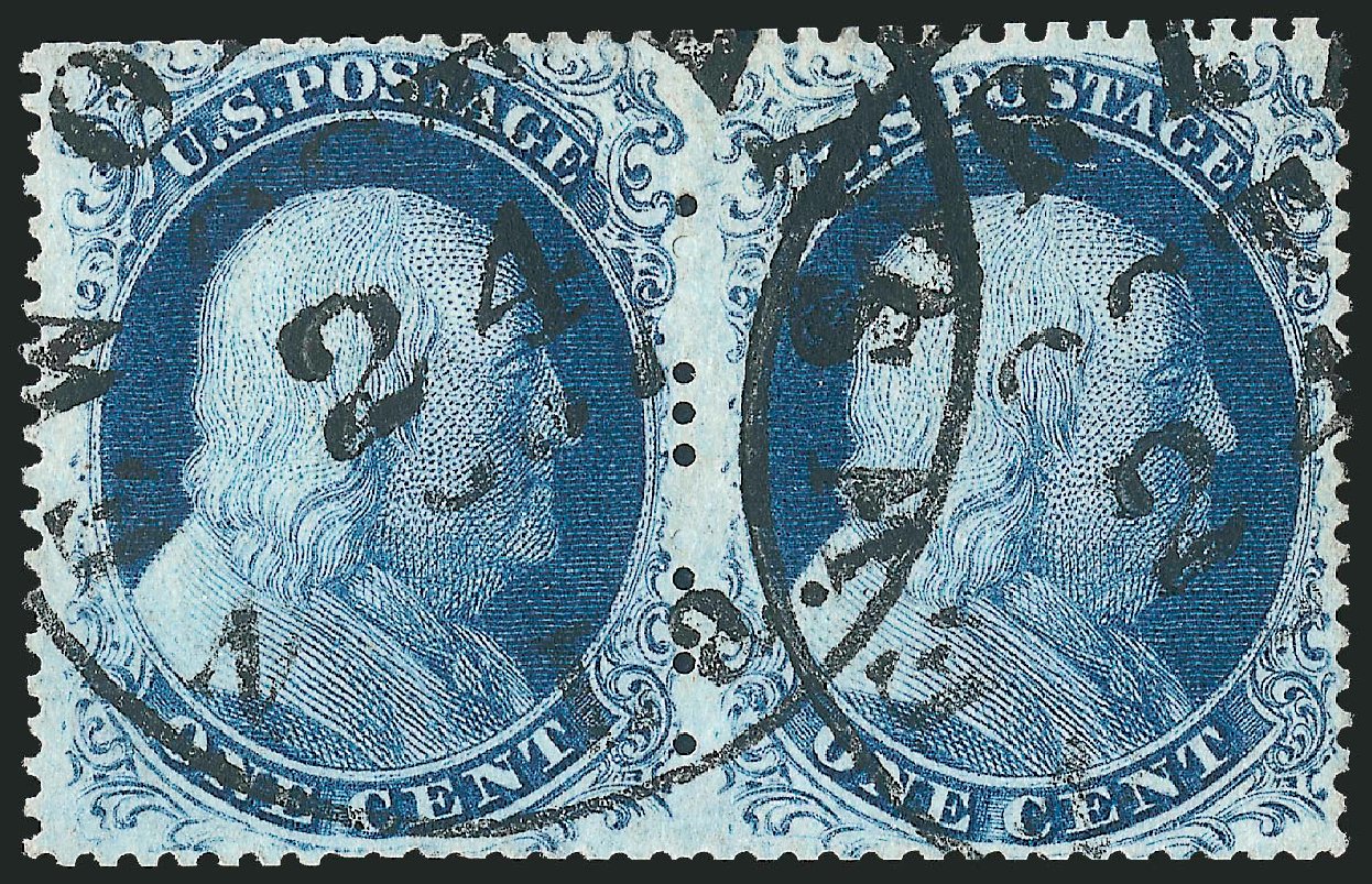 Value of US Stamp Scott Catalog #22: 1c 1857 Franklin. Robert Siegel Auction Galleries, Mar 2011, Sale 1006, Lot 1198