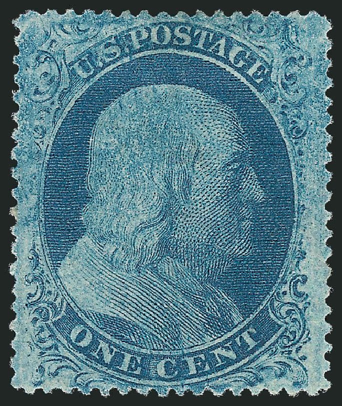 Prices of US Stamp Scott Catalog 22: 1857 1c Franklin. Robert Siegel Auction Galleries, Mar 2011, Sale 1006, Lot 1449