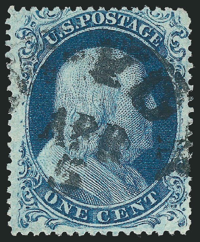 Price of US Stamp Scott 22 - 1857 1c Franklin. Robert Siegel Auction Galleries, Mar 2011, Sale 1006, Lot 1460