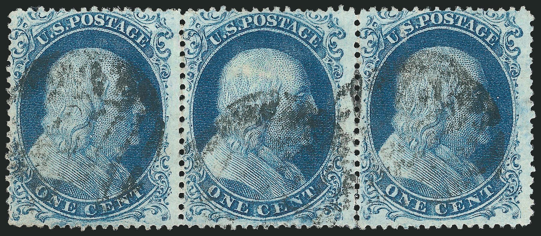 Value of US Stamp Scott # 22 - 1c 1857 Franklin. Robert Siegel Auction Galleries, Mar 2011, Sale 1006, Lot 1471