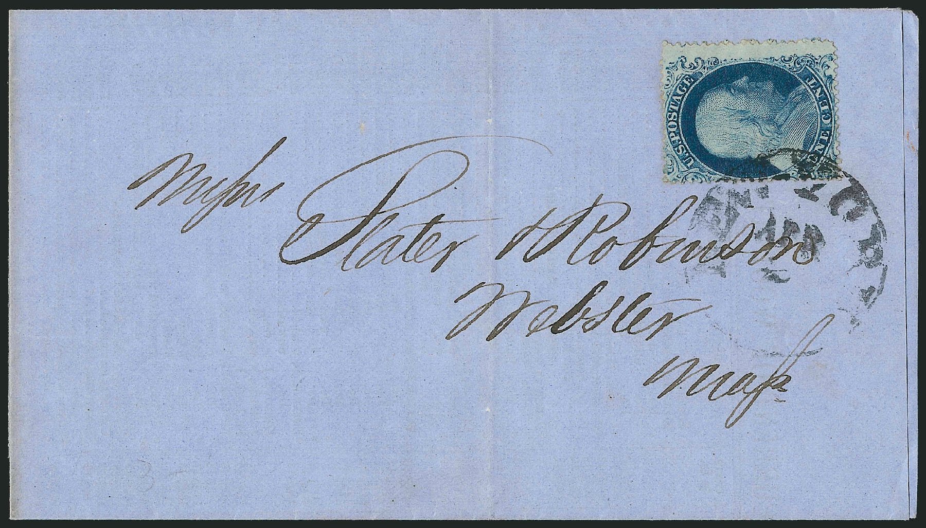 Values of US Stamps Scott Catalog #22 - 1857 1c Franklin. Robert Siegel Auction Galleries, Mar 2011, Sale 1006, Lot 1445