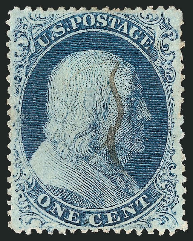 Costs of US Stamps Scott Catalog # 22: 1857 1c Franklin. Robert Siegel Auction Galleries, Mar 2011, Sale 1006, Lot 1192