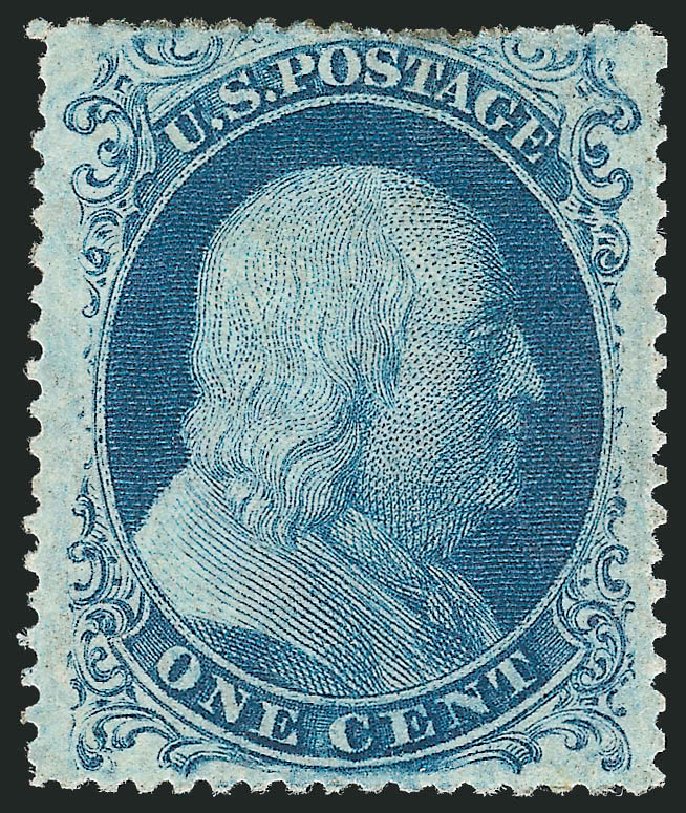Costs of US Stamps Scott Catalog # 22 - 1c 1857 Franklin. Robert Siegel Auction Galleries, Mar 2011, Sale 1006, Lot 1452