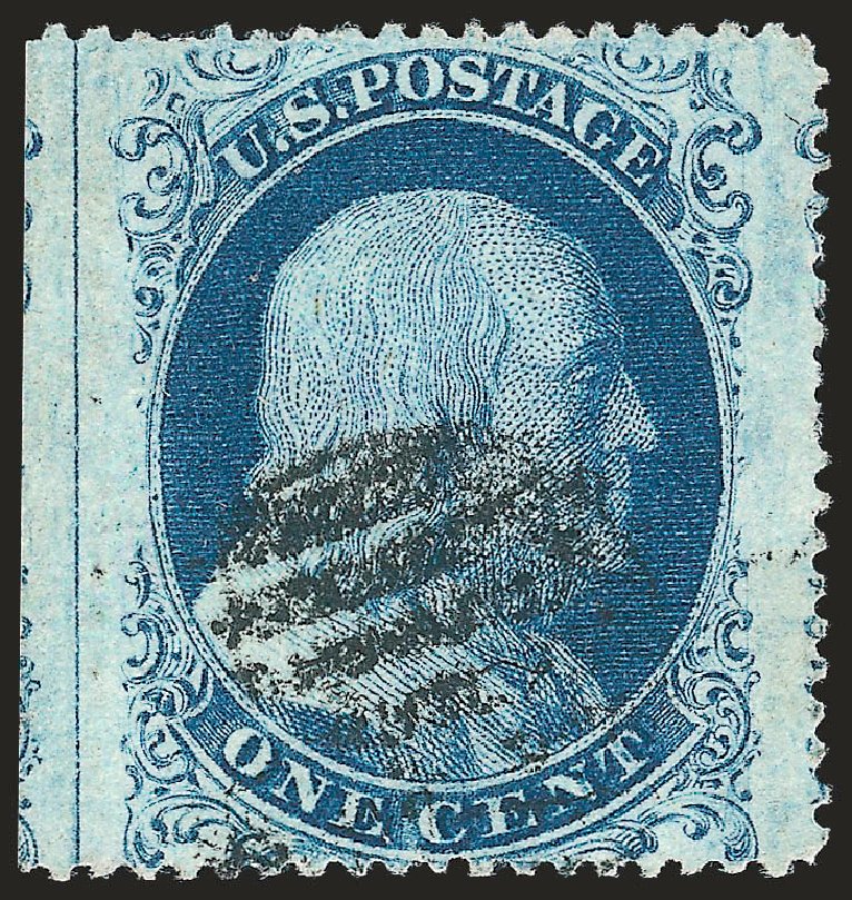 Price of US Stamp Scott Catalog # 22 - 1857 1c Franklin. Robert Siegel Auction Galleries, Apr 2010, Sale 984, Lot 123