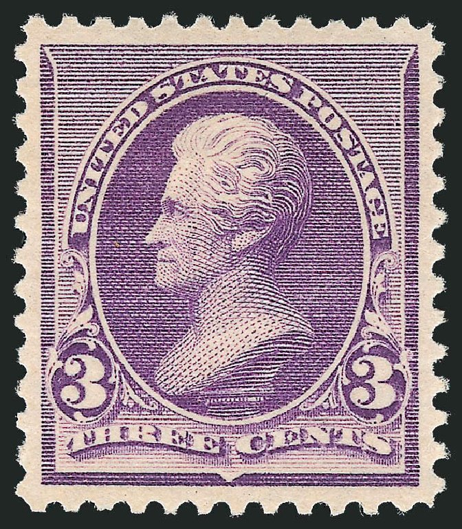 US Stamp Price Scott # 221: 1890 3c Jackson. Robert Siegel Auction Galleries, Sep 2009, Sale 976, Lot 1647