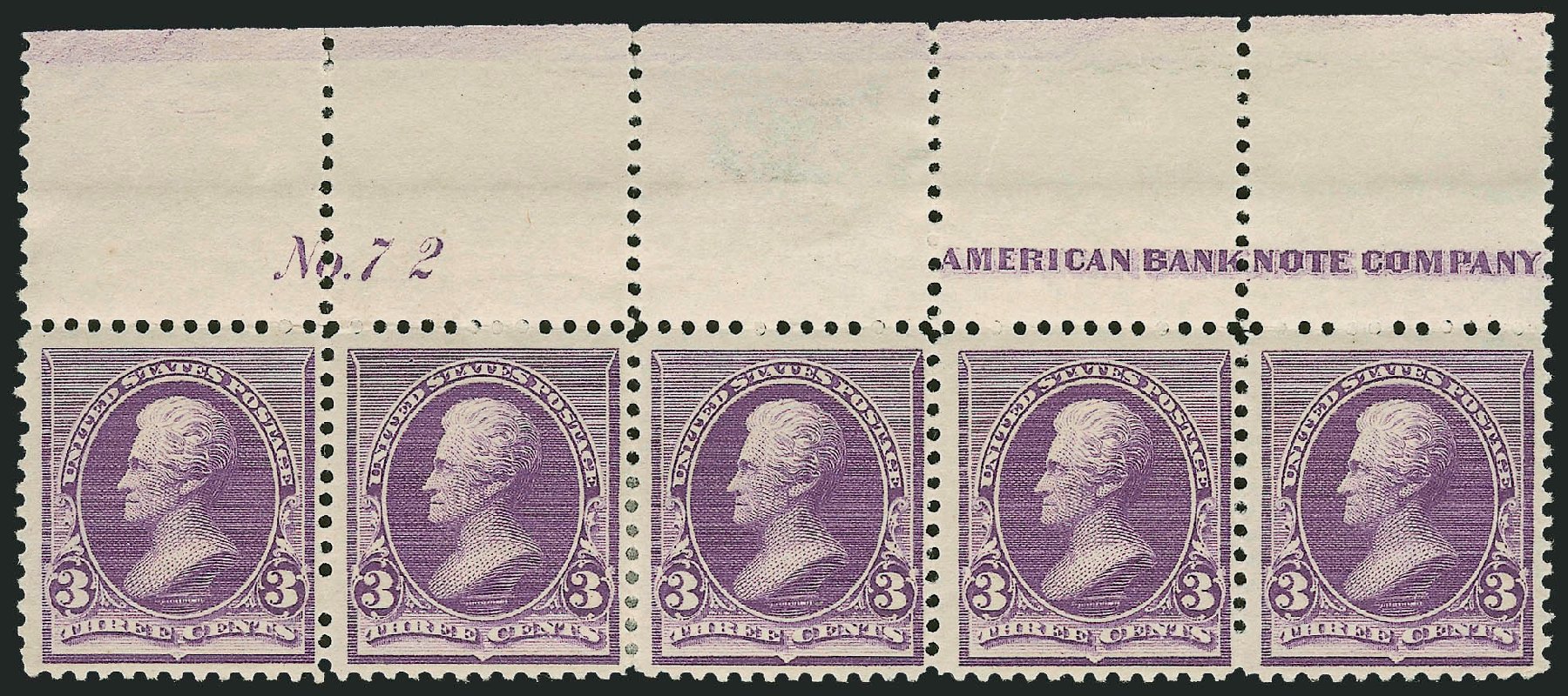 Values of US Stamps Scott Cat. #221 - 3c 1890 Jackson. Robert Siegel Auction Galleries, Oct 2010, Sale 997, Lot 5654