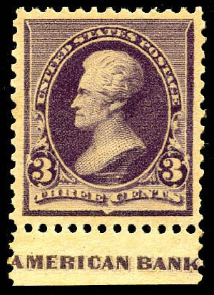 Cost of US Stamp Scott Catalogue # 221 - 3c 1890 Jackson. Matthew Bennett International, Jun 2008, Sale 328, Lot 722