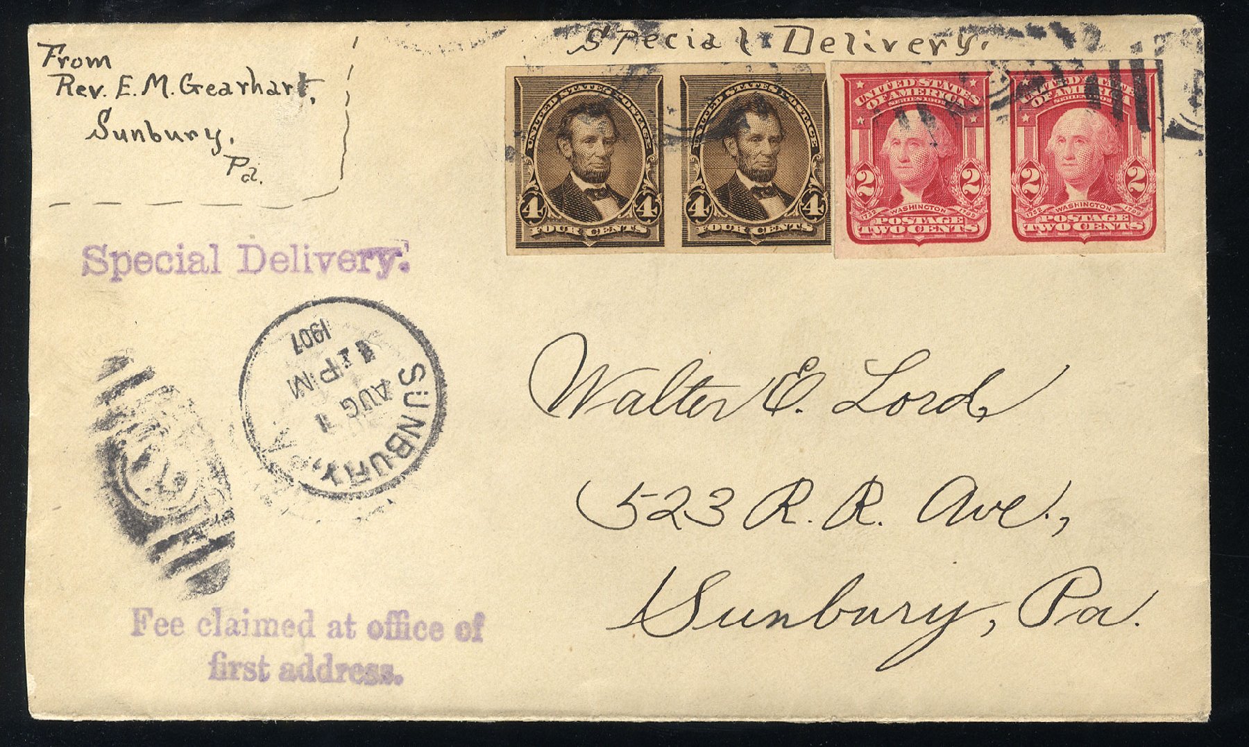 US Stamps Prices Scott Catalog #222 - 4c 1890 Lincoln. Cherrystone Auctions, Jan 2010, Sale 201001, Lot 117