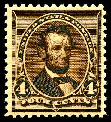 US Stamps Price Scott Catalog 222: 4c 1890 Lincoln. Matthew Bennett International, Jun 2008, Sale 328, Lot 723