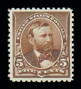 Price of US Stamp Scott Catalogue # 223 - 1890 5c Grant. Matthew Bennett International, Dec 2007, Sale 325, Lot 1697