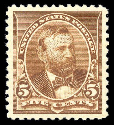 Values of US Stamps Scott Catalog # 223 - 5c 1890 Grant. Matthew Bennett International, Sep 2010, Sale 332, Lot 2039