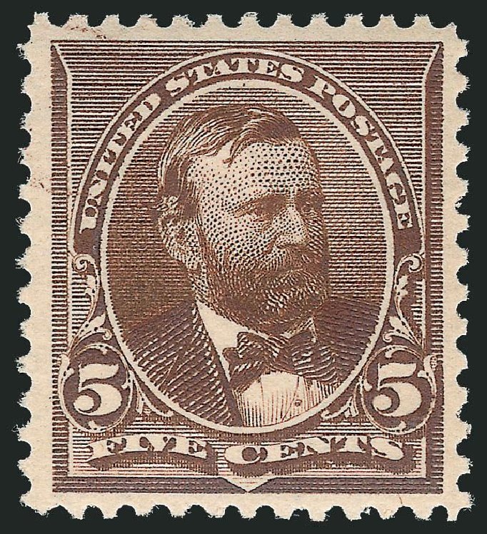 Cost of US Stamps Scott Catalog # 223 - 1890 5c Grant. Robert Siegel Auction Galleries, May 2013, Sale 1044, Lot 180