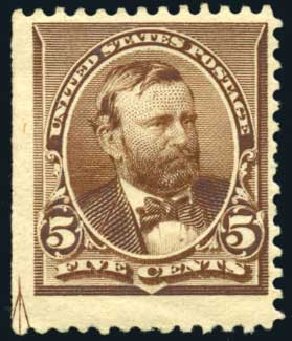Prices of US Stamp Scott Catalog 223: 5c 1890 Grant. Harmer-Schau Auction Galleries, Oct 2008, Sale 79, Lot 122