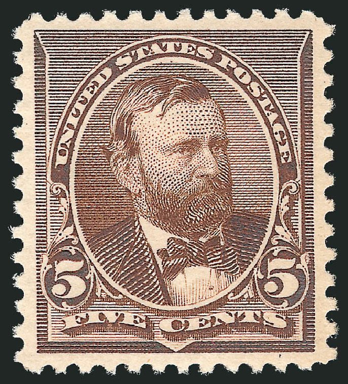Values of US Stamps Scott Cat. # 223: 5c 1890 Grant. Robert Siegel Auction Galleries, Mar 2011, Sale 1007, Lot 2392