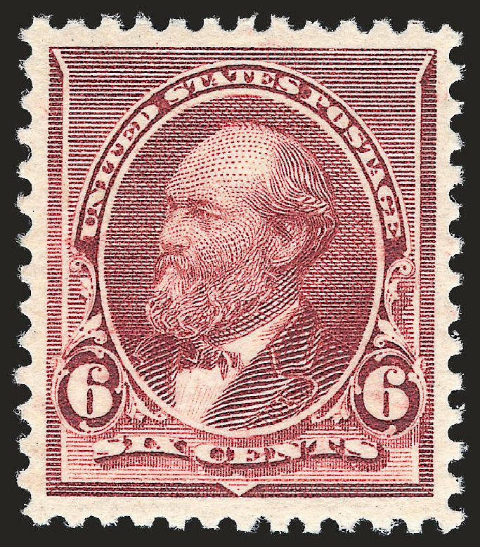 US Stamp Prices Scott Catalogue #224: 6c 1890 Garfield. Robert Siegel Auction Galleries, Sep 2009, Sale 976, Lot 1651