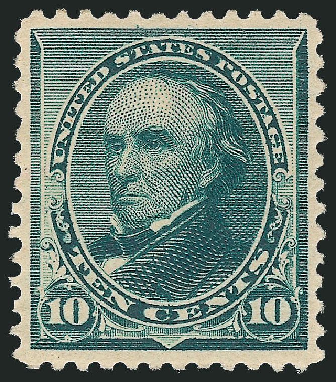 Prices of US Stamp Scott Catalog # 226: 1890 10c Webster. Robert Siegel Auction Galleries, Feb 2010, Sale 983, Lot 137