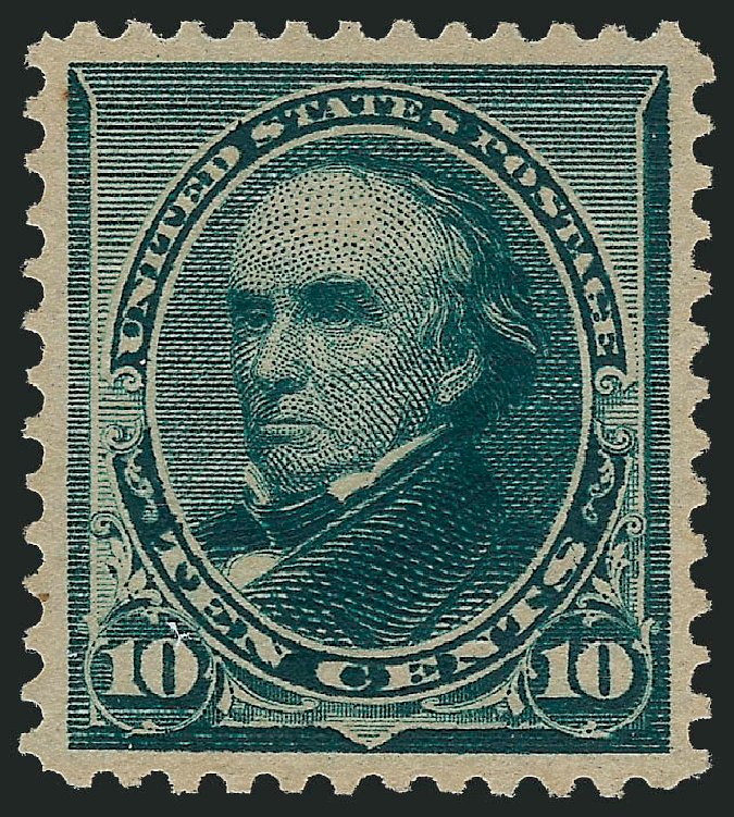 Price of US Stamps Scott Catalogue # 226 - 10c 1890 Webster. Robert Siegel Auction Galleries, Dec 2013, Sale 1062, Lot 414