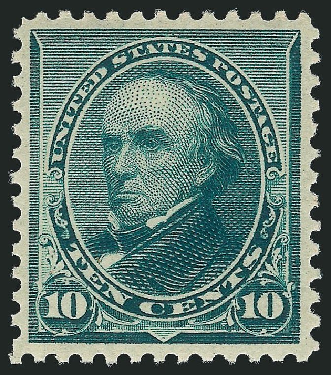 US Stamps Value Scott Catalogue # 226: 10c 1890 Webster. Robert Siegel Auction Galleries, May 2013, Sale 1044, Lot 183