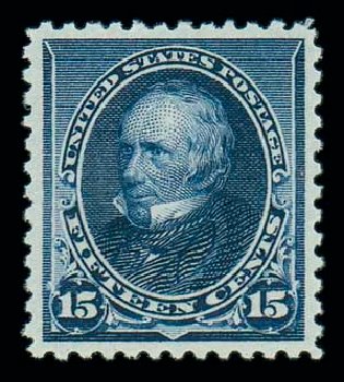 Costs of US Stamp Scott Catalog #227: 15c 1890 Clay. Matthew Bennett International, Dec 2007, Sale 325, Lot 1708