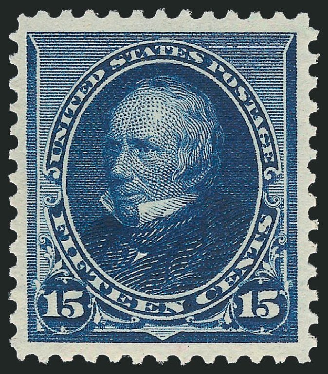 US Stamps Value Scott Catalogue # 227 - 1890 15c Clay. Robert Siegel Auction Galleries, Jun 2009, Sale 975, Lot 1468