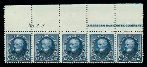 Price of US Stamps Scott Cat. #227: 1890 15c Clay. Matthew Bennett International, Jun 2007, Sale 319, Lot 1229
