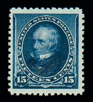 Value of US Stamps Scott Cat. #227 - 1890 15c Clay. Matthew Bennett International, Dec 2007, Sale 325, Lot 1709