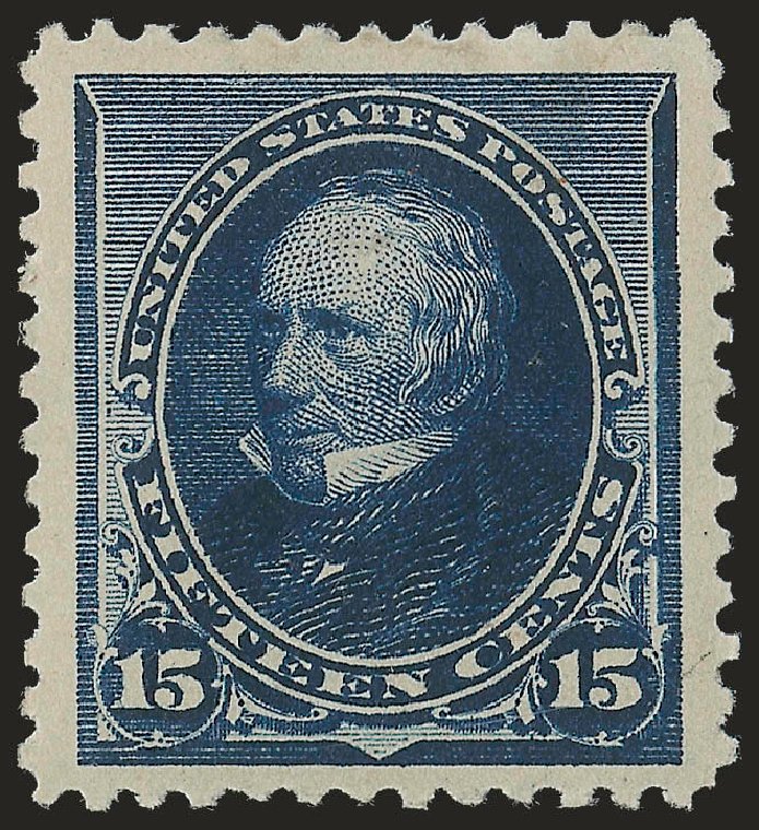 US Stamp Price Scott Catalog # 227 - 15c 1890 Clay. Robert Siegel Auction Galleries, Jun 2009, Sale 975, Lot 1469