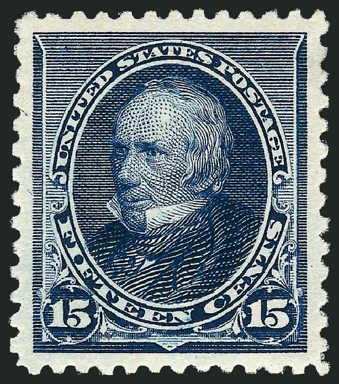 Price of US Stamps Scott Catalogue # 227 - 1890 15c Clay. Robert Siegel Auction Galleries, Dec 2008, Sale 967, Lot 4340
