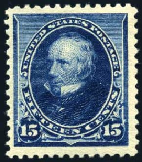 US Stamp Price Scott # 227: 1890 15c Clay. Harmer-Schau Auction Galleries, Jun 2008, Sale 78, Lot 1401