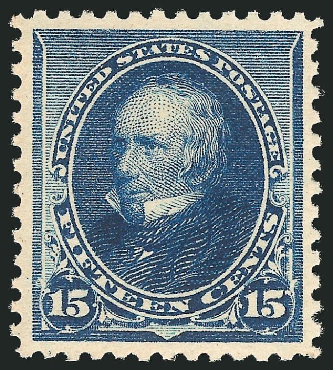 Prices of US Stamps Scott Cat. # 227 - 15c 1890 Clay. Robert Siegel Auction Galleries, Apr 2014, Sale 1068, Lot 174