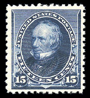 Price of US Stamp Scott 227 - 1890 15c Clay. Matthew Bennett International, Sep 2010, Sale 333, Lot 3625