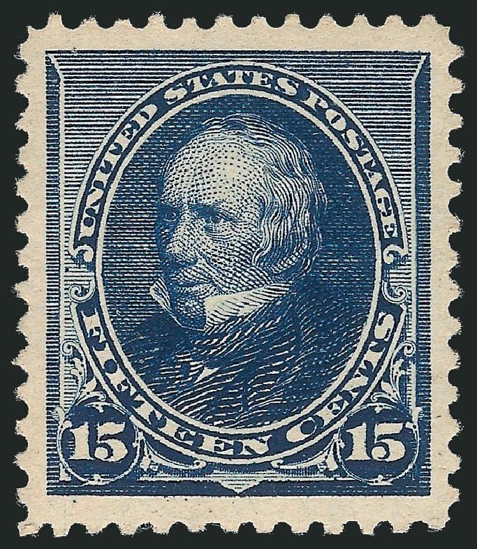 Value of US Stamps Scott Catalogue #227 - 15c 1890 Clay. Robert Siegel Auction Galleries, Nov 2013, Sale 1061, Lot 3655