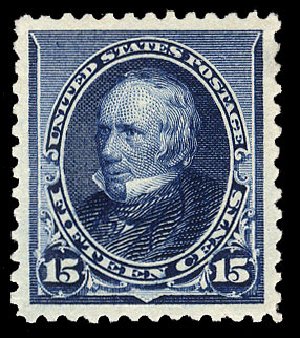 US Stamp Prices Scott Cat. # 227 - 15c 1890 Clay. Cherrystone Auctions, Jun 2009, Sale 200906, Lot 92