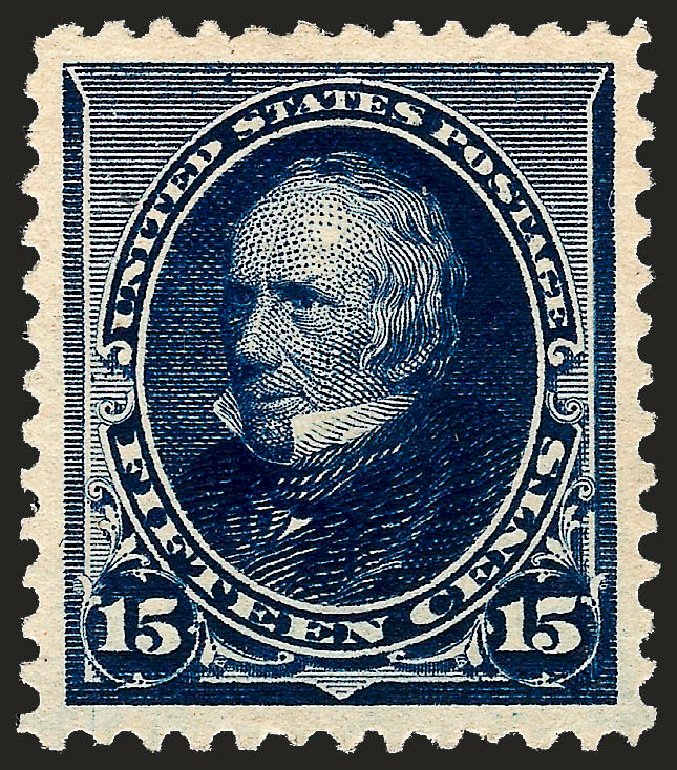 US Stamp Value Scott Catalogue 227 - 1890 15c Clay. Robert Siegel Auction Galleries, Sep 2008, Sale 962, Lot 2482