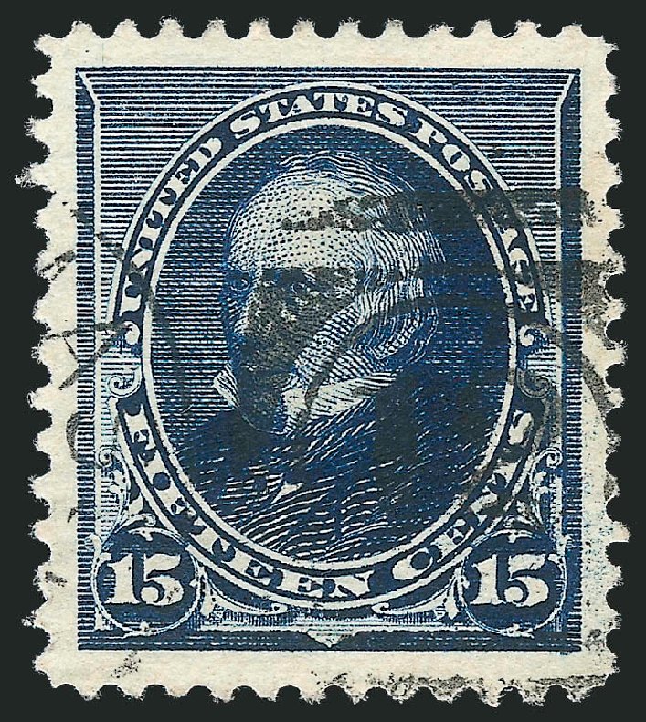 US Stamps Prices Scott # 227 - 15c 1890 Clay. Robert Siegel Auction Galleries, Oct 2012, Sale 1032, Lot 3333